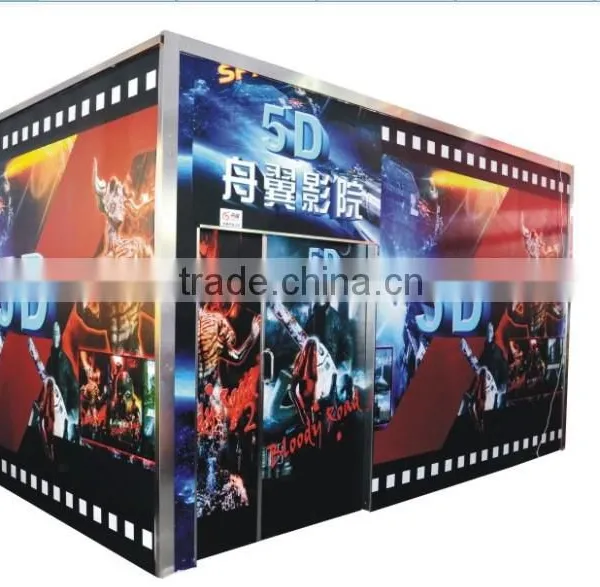 Interactive Attractions Full Motion Chair 4d Cinema With Full Effects for Shopping Mall photo-4