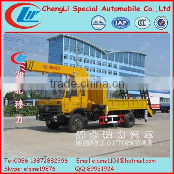 Dongfeng Flatbed Truck Mounted Crane photo-2