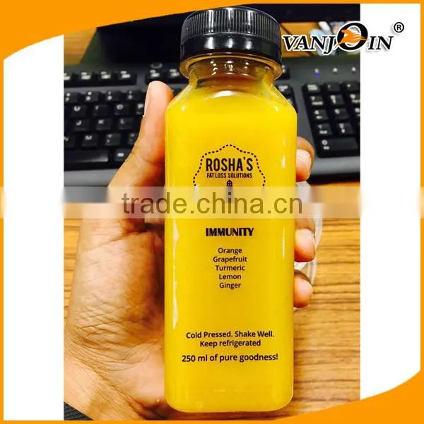 Summer Drinking Ice Juice Transparent Plastic Bottles photo-2