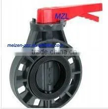Upvc Pvc Butterfly Valve With Handle Rubber Material photo-2