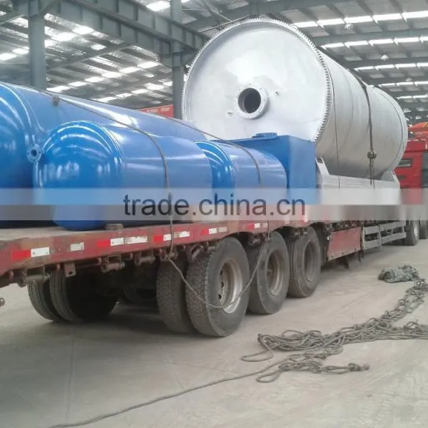 Zero Pollution ,High Oil Out And Long Service Time Pyrolysis Plant For Asia Market photo-4