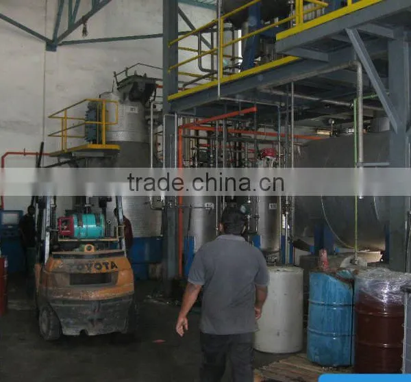 Black Oil Recycling Plant Getting Fuel For Power Generator photo-2
