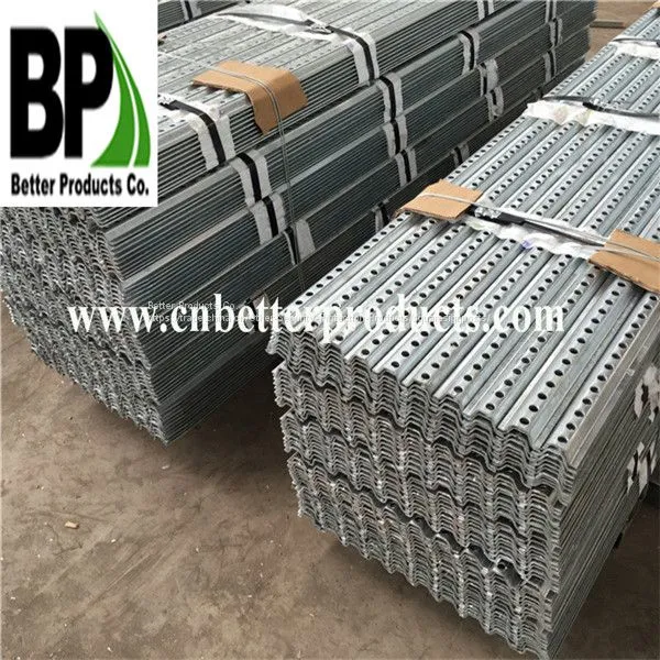 Outdoor Perforated Traffic Steel U Shaped Posts for Safety Control photo-3
