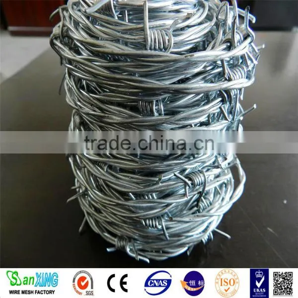 Anping Export 2 Strand Barbed Wire Hot Dipped Galvanized Barb Wire photo-5
