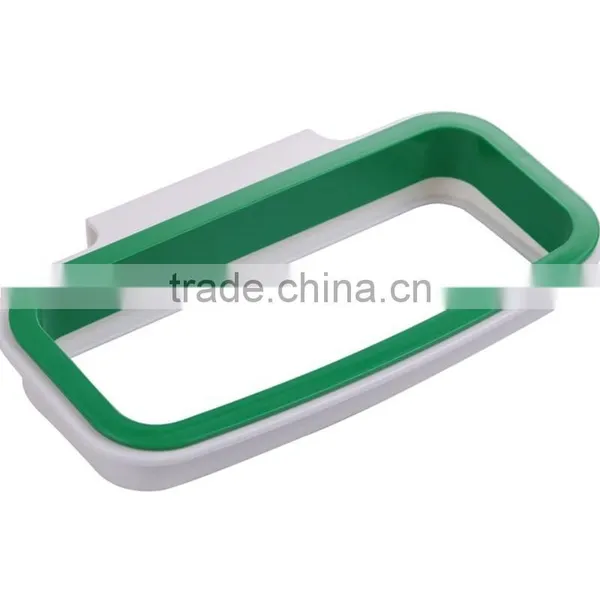 Plastic Hanging Garbage Rubbish Bag Holder Kitchen Cupboard Garbage Bag Storage Rack photo-6