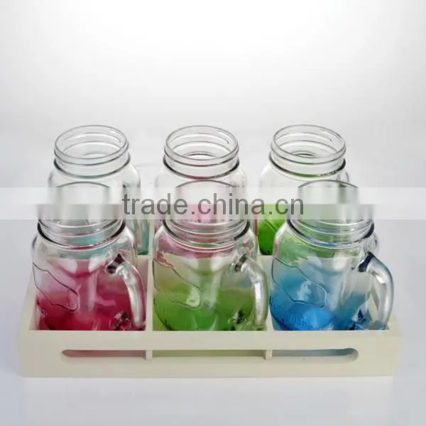 Glass Cup Drinking Glass Cup With Handle photo-3