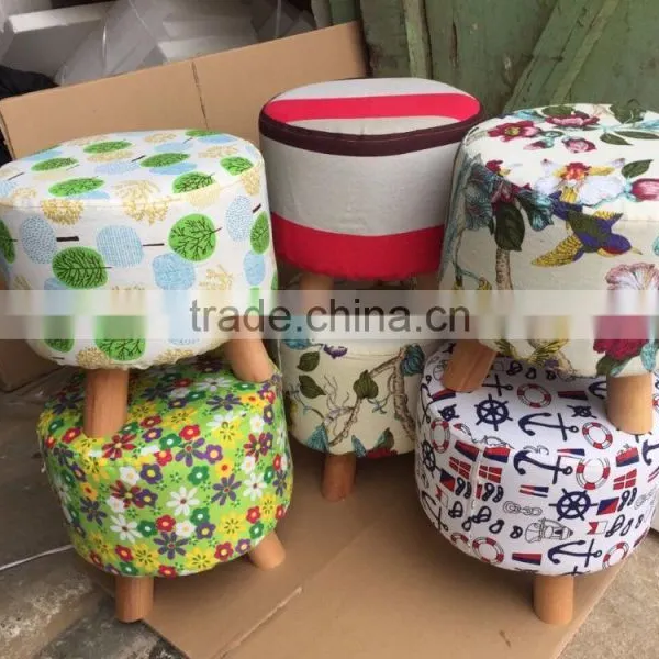 Frozen and Colorful Round Tea Table Stool Small Stools 0001 photo-2