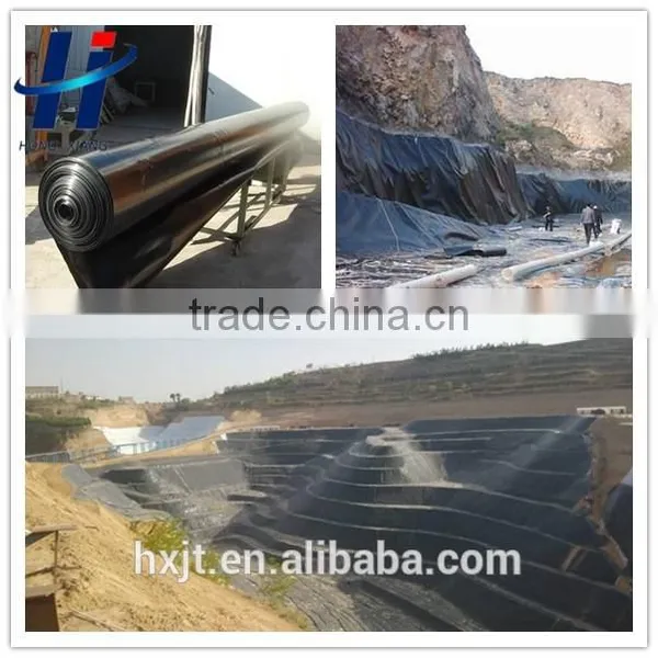 The Landfill Cover Special Double Color HDPE Liner Black and Green Double Color HDPE Geomambrane photo-6