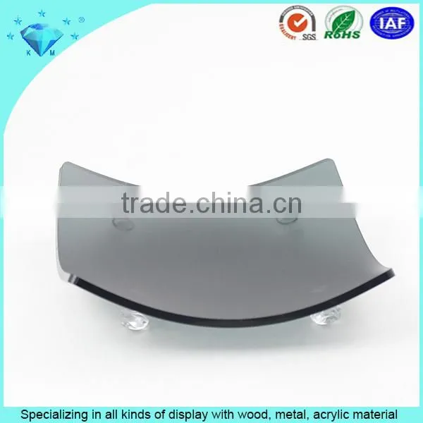 Custom High Quality Black Acrylic Tissue Tray With Legs & Bathroom Container photo-2