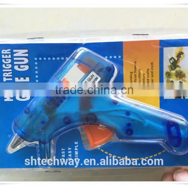 New Design Transparent Home Use Hot Melt Glue Gun 10w photo-5
