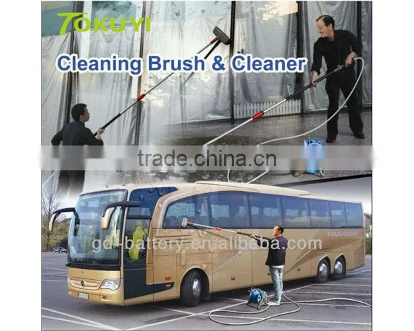 Convenient and Useful Cleaning Tool to Clean Window and Glass, Long Handle Cleaning Tool, Lang Handle Brush