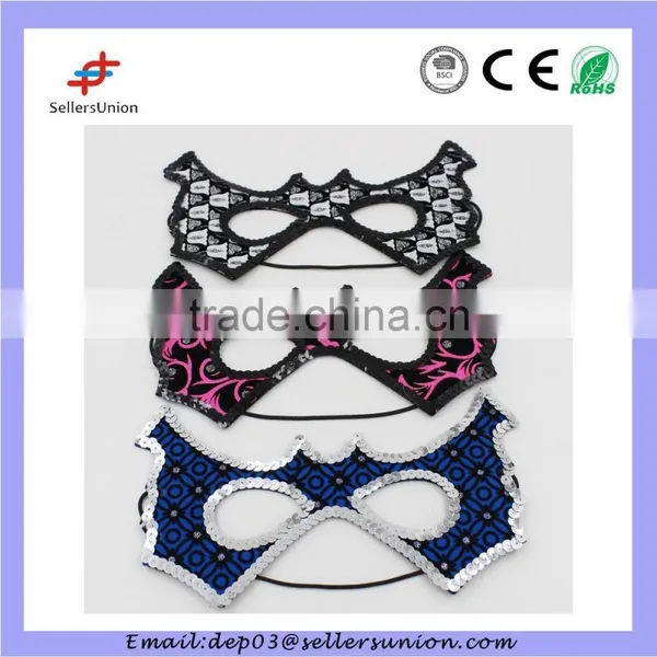 2015 Classical leather party face mask