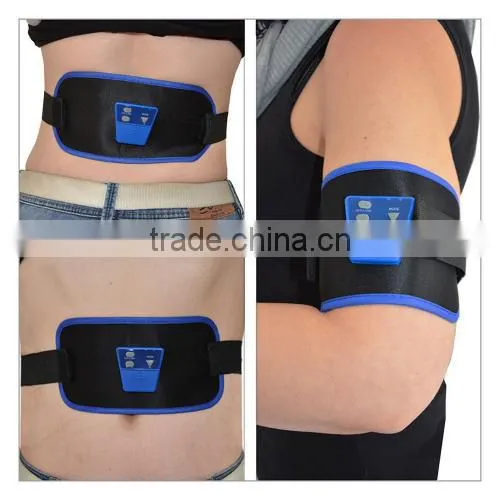 AB Gymnic Front Muscle Arm Leg Waist Abdominal Electric Slimming Massage Belt Massage Slim Fit Toning Belt Belt Massage
