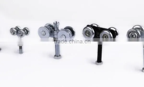 Heavy Duty Cabinet Glass Hanging Sliding Door Hardware System photo-3