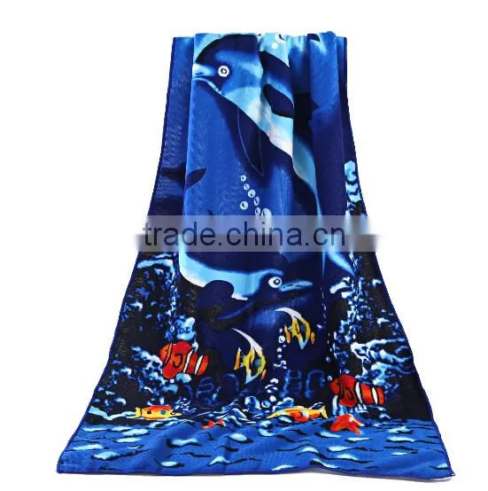70 Polyester 30 Polyamide Printed Chamois Microfiber Beach Towel Print photo-4