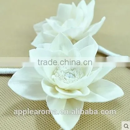 Lotus Shape Sola Flower Aroma Diffuser With Reed or Cotton Rope photo-2