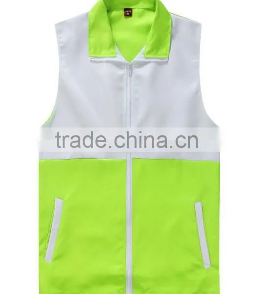 Safety Vest 100% Cotton Logo Printed Design Custom photo-4