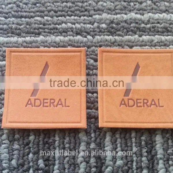 Leather Label for Bags, Clothings