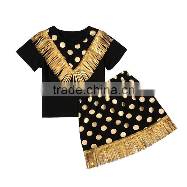 Girl Clothes Set Cute Baby Skirt Cotton 2 Pcs Baby Kids Clothing Set photo-5