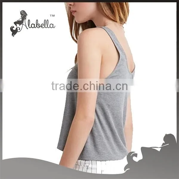 Tank Tops for Sale Crop Tanks Ribbing Fabric photo-2