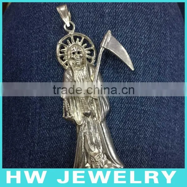 Final Destination, Death Pendant. Sterling Silver Jewelr Pendant. photo-4
