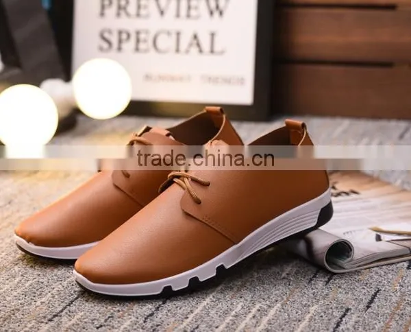 Men Fashion PU Casual Shoes for 2017 New Design photo-3