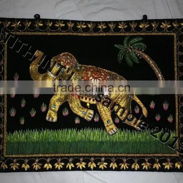 Decorative Elephant Wall Hanging Tapestry photo-4