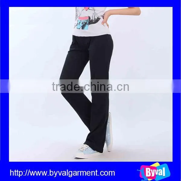 2015 New Arrival Custom Dry Fit Sweat Pants Womens Wholesale Yoga Pants photo-5