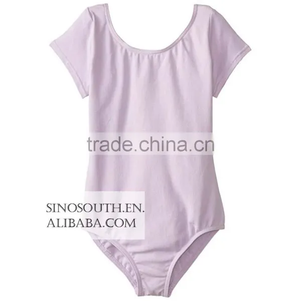 2017 Wholesale Kids Girl's Dance Short Sleeve Toddler Leotard Gymnastics photo-3