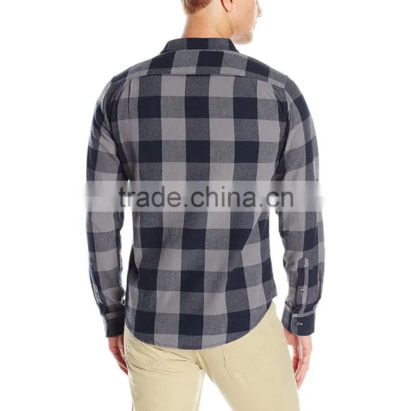 2016 New Winter Fashion Long Sleeve Flannel Shirt photo-4
