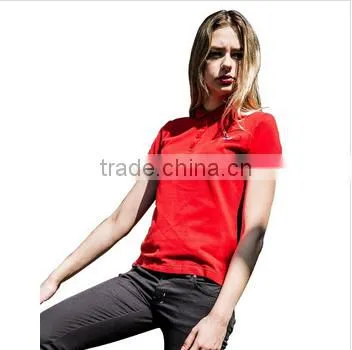 Custom Women's Office Uniform Design Polo Shirt Manufacturer photo-3