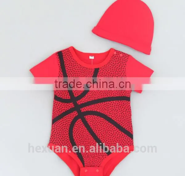 China Clothing Baby Short Sleeve Romper Set photo-6