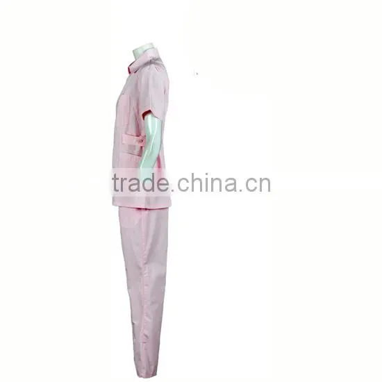 Good Quality New Design 100% Cotton Wholesale Fashion White Uniform Nursing photo-4