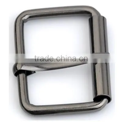40mm 1.5inch Big Metal Iron Pin Buckle Movable Tube Bagpack Belt Buckle Silver, Black, Bronze BK-070 photo-5