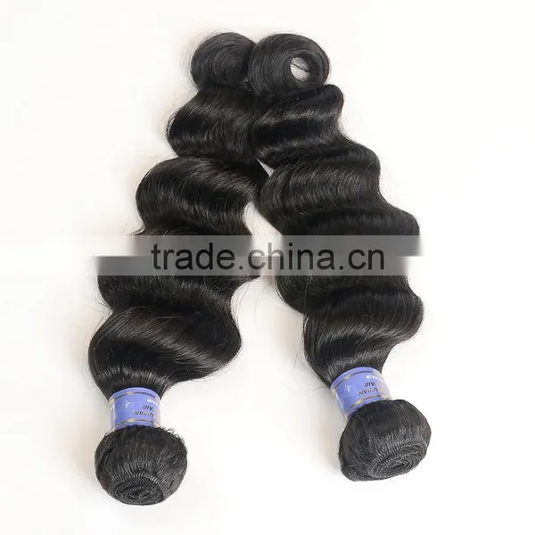 Factory Price 7a Grade Loose Deep Wave Weave Hairstyles , Peruvian Hair photo-4