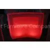 PE LED Bar Round Counter / LED Glowing Bar Furniture