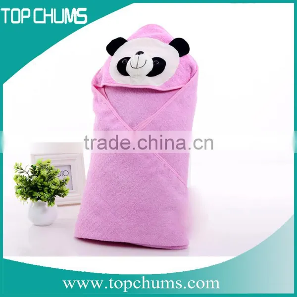 Animal Face Hooded Woven Terry Baby Towel, Bath Towel, Baby Robe photo-5