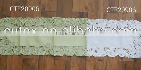 Embroider Designs Table Runner With Cutwork photo-2