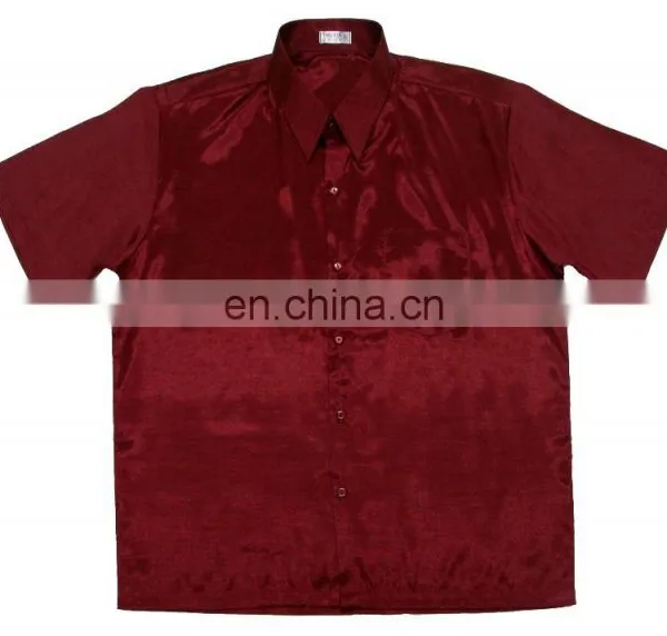Lofbaz Men Casual Camp Work Everyday Button Down Plain Short Sleeve Shirts photo-6