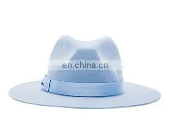 2015 Fashion Blank Bowknot Ribbon Women Wool Felt Hat photo-2
