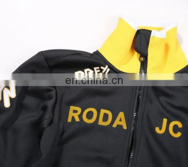 New Design Men's Black Yellow Track Suit photo-3