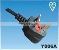 UK power cords IEC CONNECTOR C13 lead fused plug top
