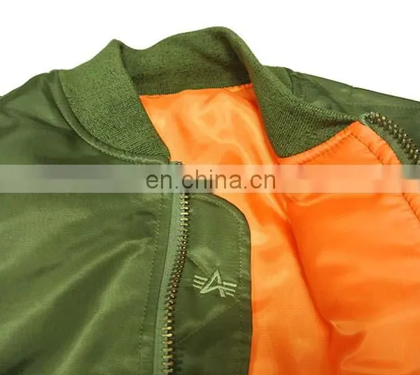 2017 Custom Hot Selling Good Quality Flight Army Parka Men Jacket for Army photo-5