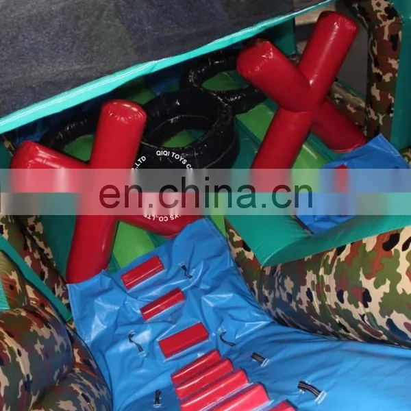 Outdoor Army Inflatables Competitive Obstacle Games photo-5