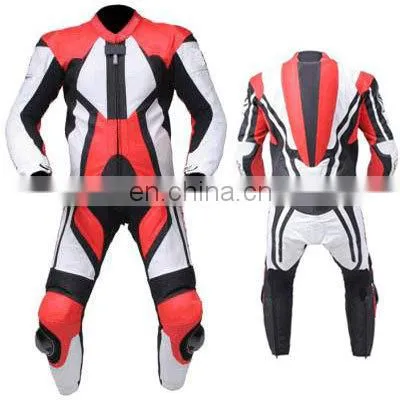 Leather Motorbike Racing Suit,Leather Motorcycle Suit,Racer Leather Suit photo-5