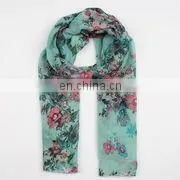Plain Cotton Women Scarves Shawls for Summer photo-6