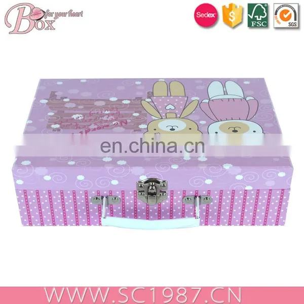 Funny Kids Puzzle Toys Suitcase Box Cardboard photo-5