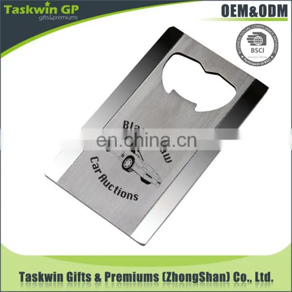 Manufacture Stainless Iron Bottle Opener With CMYK Paint Printed LOGO, Laser LOGO for Promotional photo-3