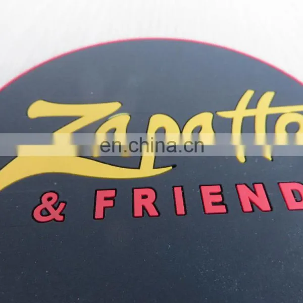Custom Pvc Drink Coaster Set for Bar Using photo-2