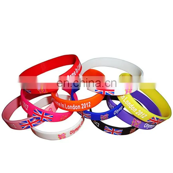 Customized Colorful Logo Printed Shape Rubber Band photo-2